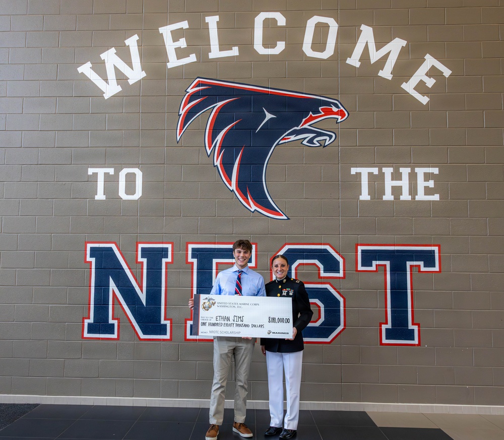 Recruiting Sub-Station Bay Brook NROTC Scholarship Presentation