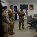 22nd Air Refueling Wind Command Team Visit 64th Air Refueling Squadron