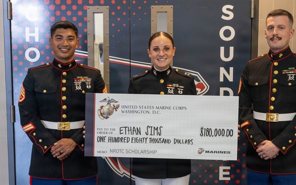 Recruiting Sub-Station Bay Brook NROTC Scholarship Presentation