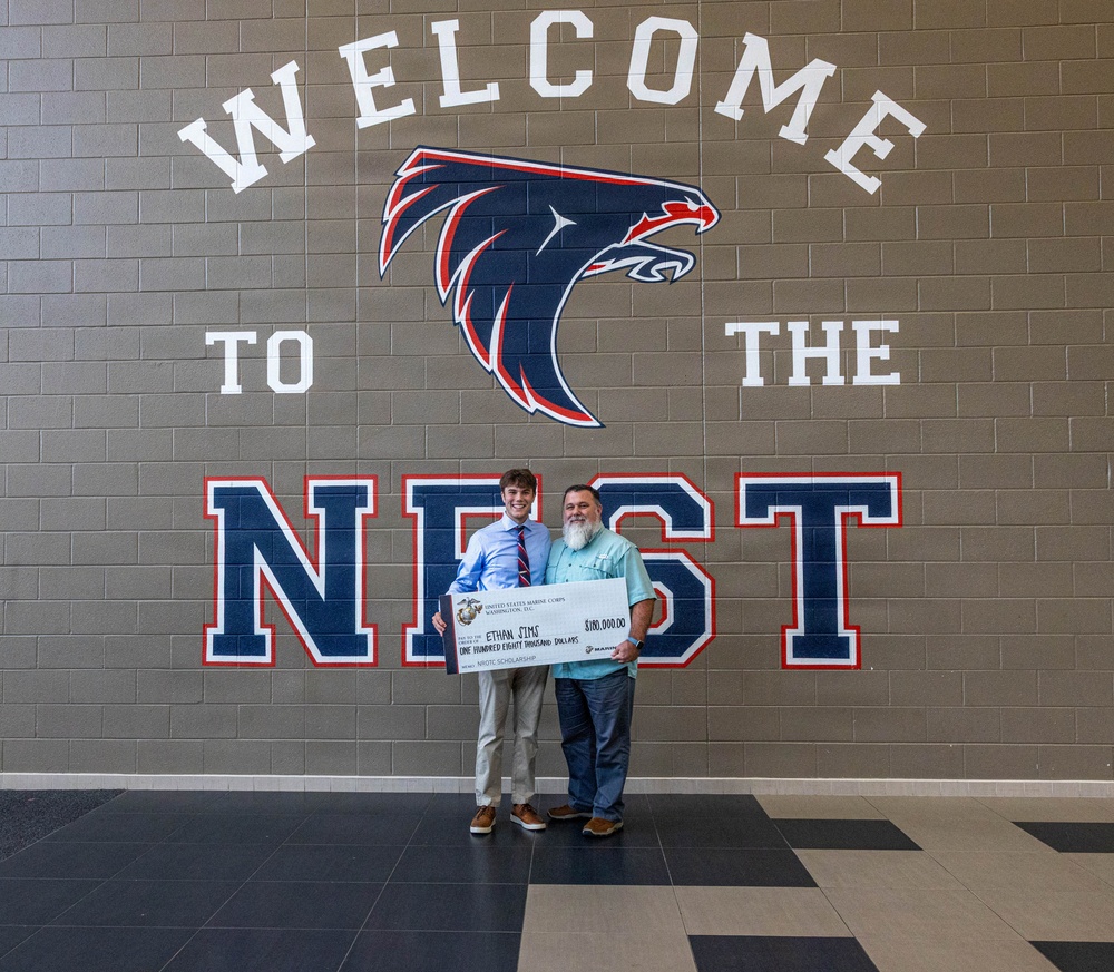 Recruiting Sub-Station Bay Brook NROTC Scholarship Presentation