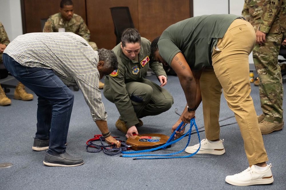 Altus AFB First Term Enlisted Course holds first Wingman Guardian Connect class