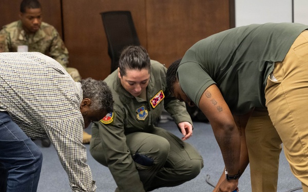 Altus AFB First Term Enlisted Course holds first Wingman Guardian Connect class