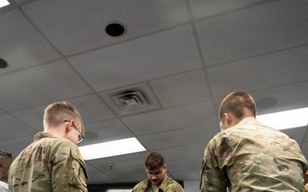 Altus AFB First Term Enlisted Course holds first Wingman Guardian Connect class