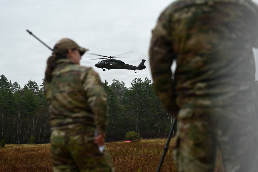 260th CAOS Partners with Maine Guard, NH Army National Guard for Sanbornton Exercise