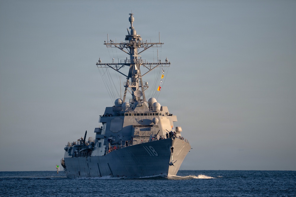 USS Daniel Inouye Returns to Fleet Early After Successful Maintenance