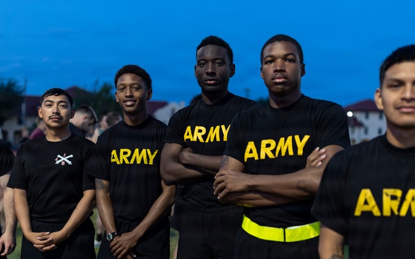 FCoE Hosts Gen. Raymond T. Odierno Best Redleg Competition