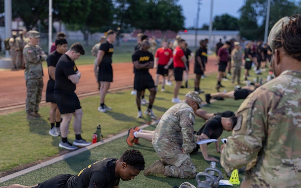 FCoE Hosts Gen. Raymond T. Odierno Best Redleg Competition