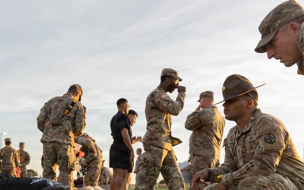 FCoE Hosts Gen. Raymond T. Odierno Best Redleg Competition