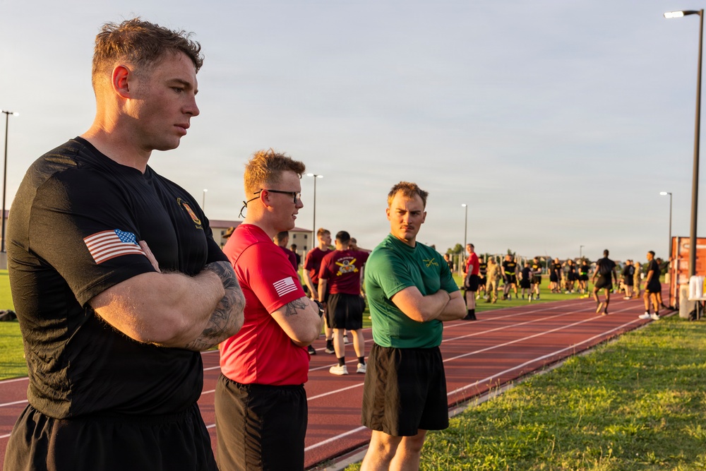 FCoE Hosts Gen. Raymond T. Odierno Best Redleg Competition