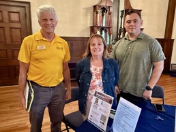 Munson Army Health Center connects with future healthcare professionals at research forum