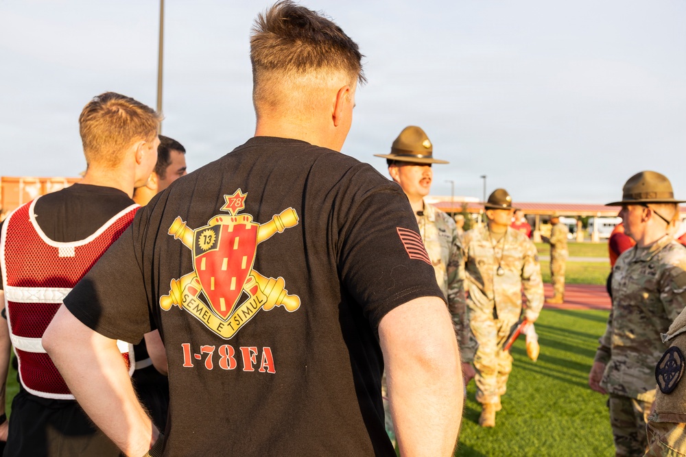 FCoE Hosts Gen. Raymond T. Odierno Best Redleg Competition