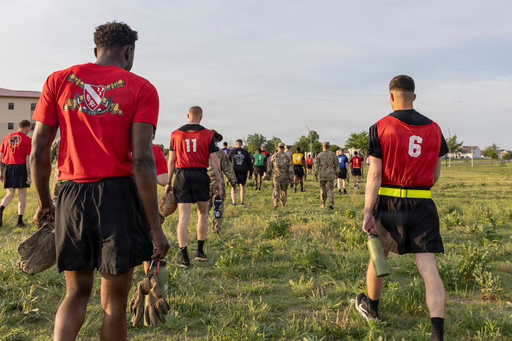 FCoE Hosts Gen. Raymond T. Odierno Best Redleg Competition