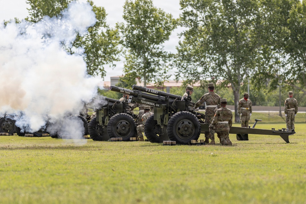 FCoE Hosts Gen. Raymond T. Odierno Best Redleg Competition