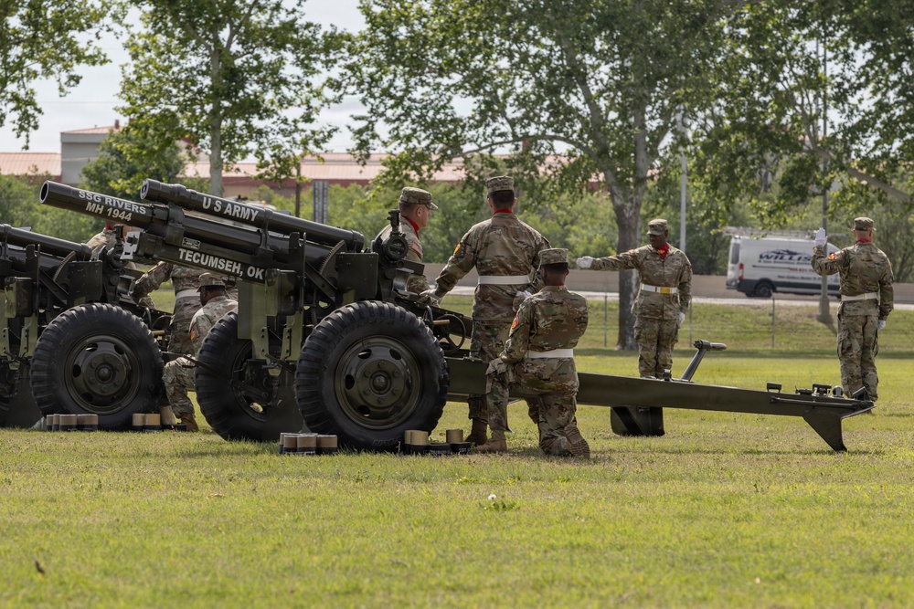 FCoE Hosts Gen. Raymond T. Odierno Best Redleg Competition