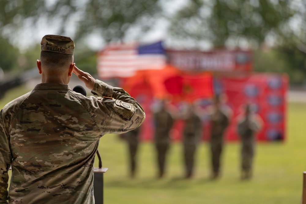 FCoE Hosts Gen. Raymond T. Odierno Best Redleg Competition
