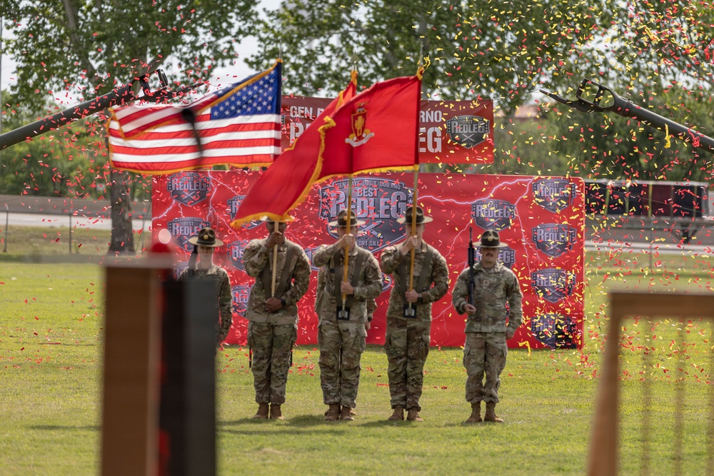 FCoE Hosts Gen. Raymond T. Odierno Best Redleg Competition