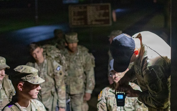 Region II Best Warrior Competitors conduct Ruck March at Camp Dawson