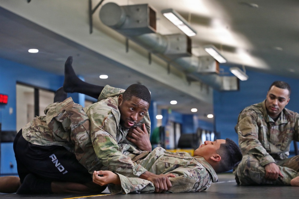 593d CSC Quarterly Combatives Level I Class