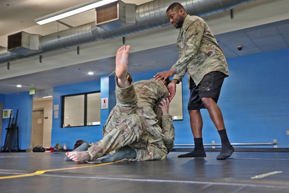 593d CSC Quarterly Combatives Level I Class