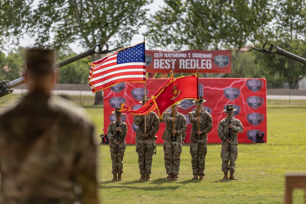 FCoE Hosts Gen. Raymond T. Odierno Best Redleg Competition