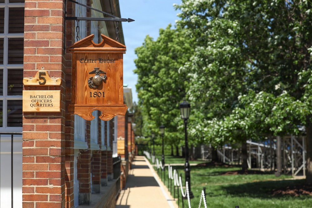 Marine Barracks Washington Historic Features