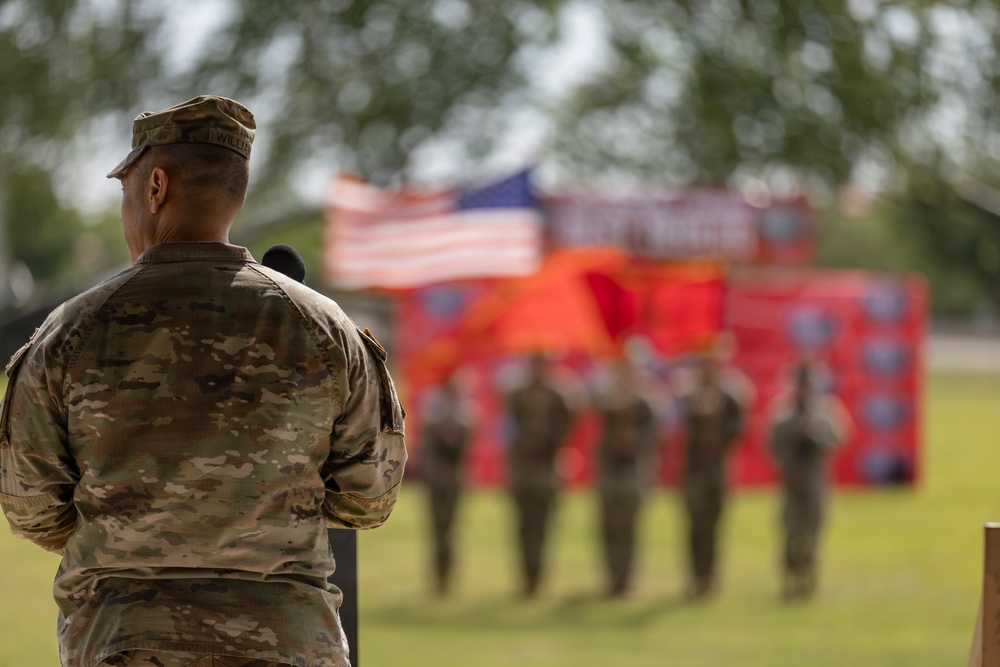 FCoE Hosts Gen. Raymond T. Odierno Best Redleg Competition