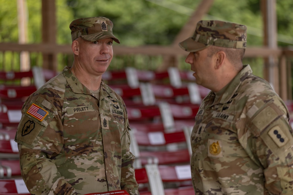 FCoE Hosts Gen. Raymond T. Odierno Best Redleg Competition