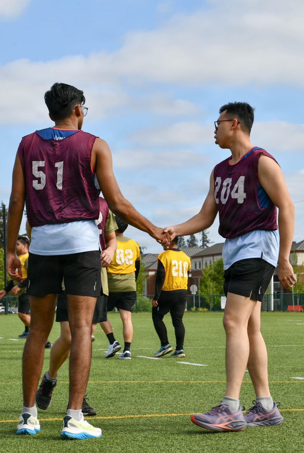 Strengthening interoperability between U.S. and Singapore Armed Forces through a team building game of ultimate frisbee.