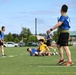 Strengthening interoperability between U.S. and Singapore Armed Forces through a team building game of ultimate frisbee.