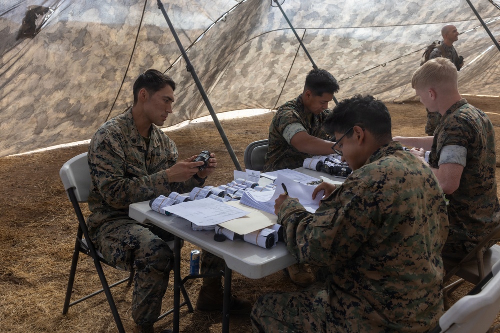 1st Maintenance Bn. participates in a field exercise