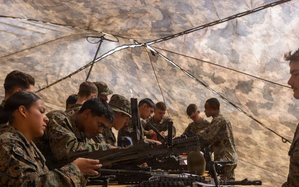 1st Maintenance Bn. participates in a field exercise