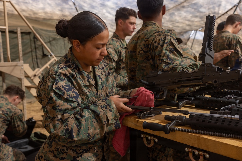 1st Maintenance Bn. participates in a field exercise