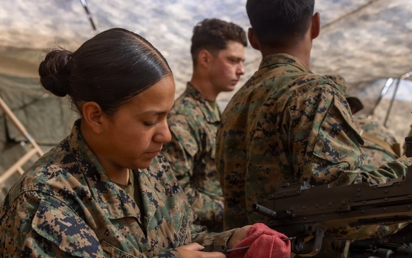 1st Maintenance Bn. participates in a field exercise