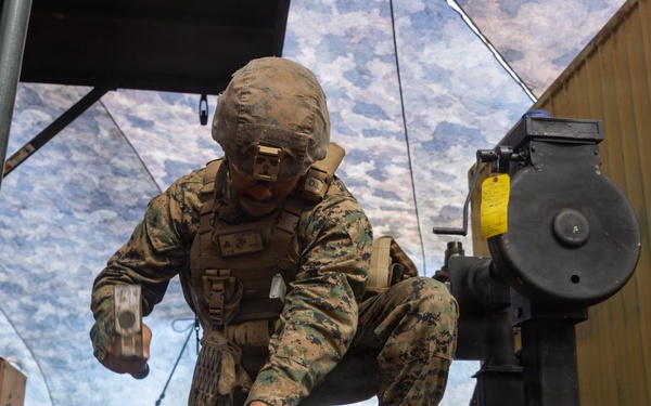 1st Maintenance Bn. participates in a field exercise