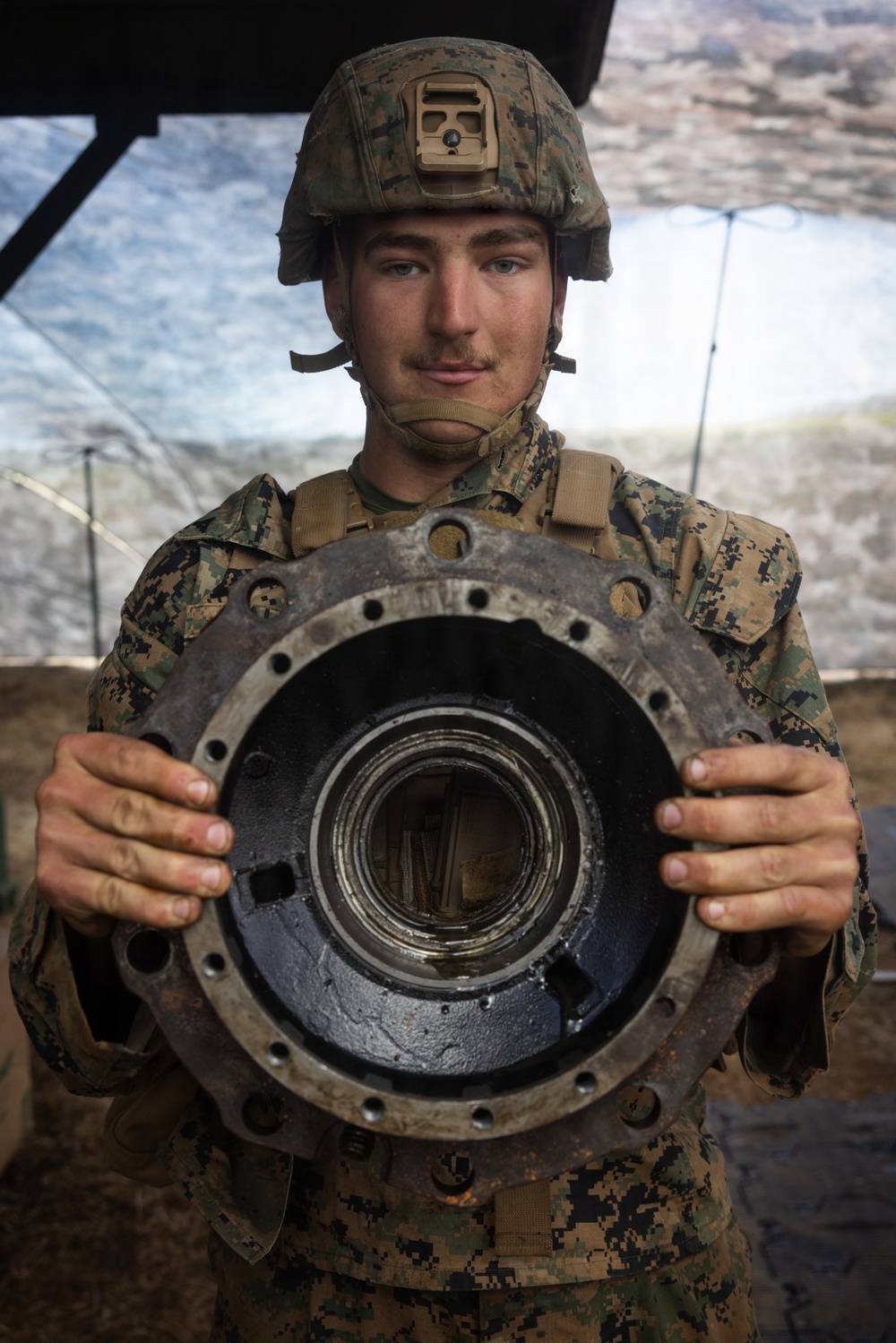 1st Maintenance Bn. participates in a field exercise