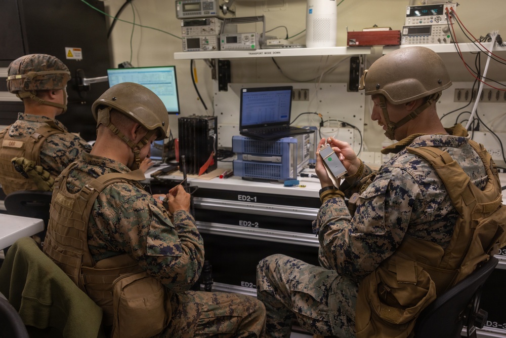1st Maintenance Bn. participates in a field exercise