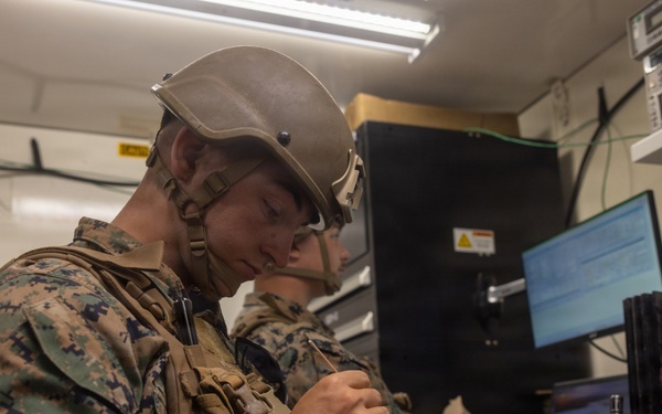 1st Maintenance Bn. participates in a field exercise