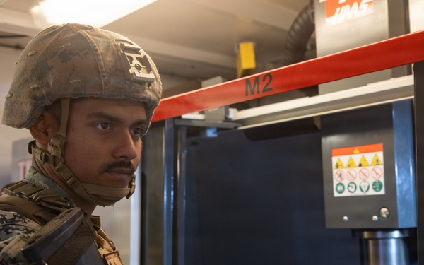 1st Maintenance Bn. participates in a field exercise