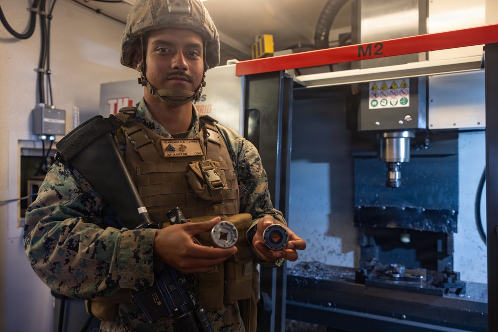 1st Maintenance Bn. participates in a field exercise
