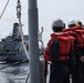 USS Carl M. Levin Conducts a Replenishment At Sea