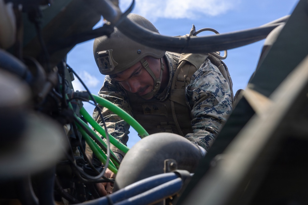 1st Maintenance Bn. participates in a field exercise