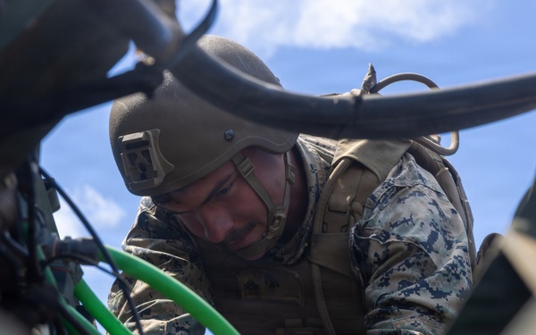 1st Maintenance Bn. participates in a field exercise