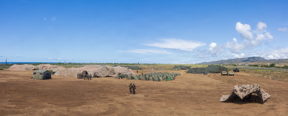 1st Maintenance Bn. participates in a field exercise