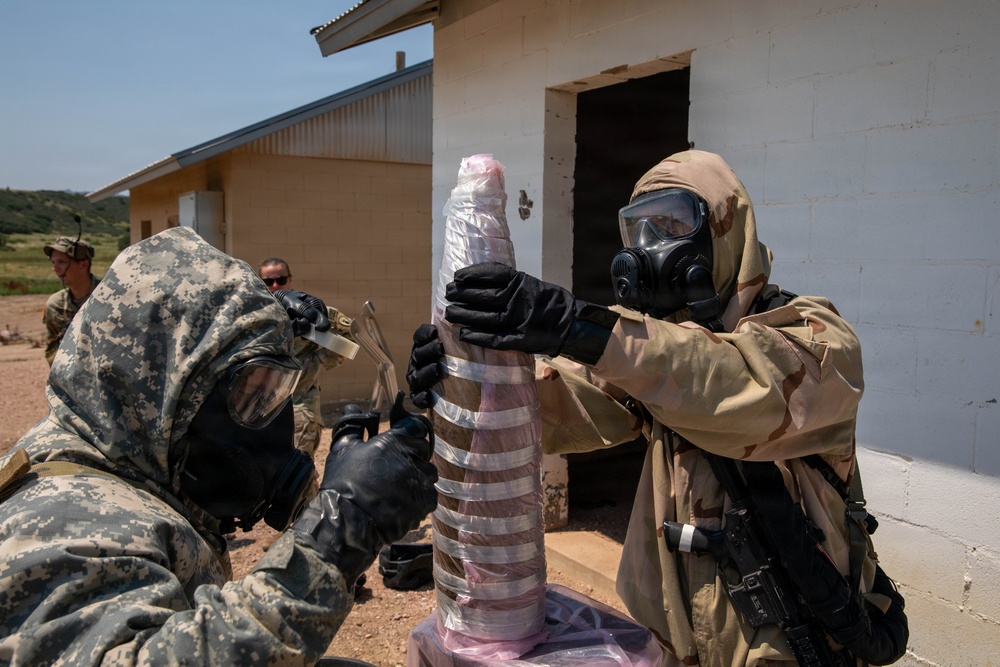 764th EOD Company Chem Range