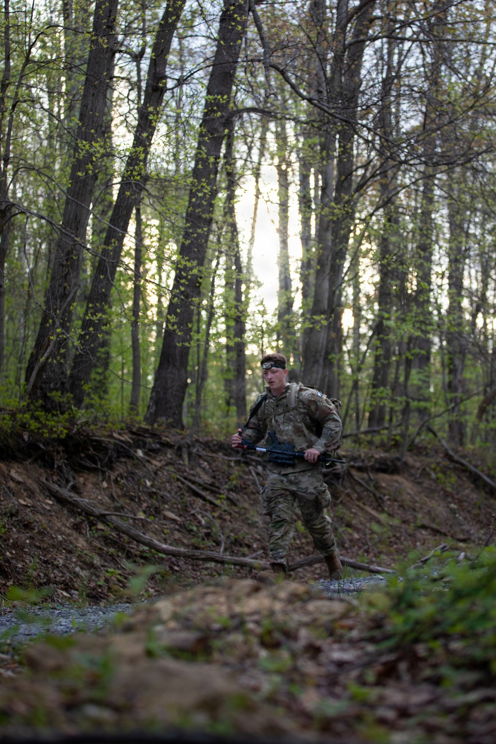 Region II Best Warrior Competitors conduct ruck march at Camp Dawson
