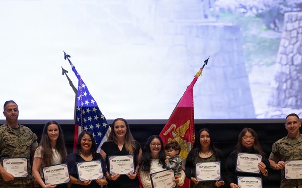 MCAS Iwakuni volunteer recognition ceremony