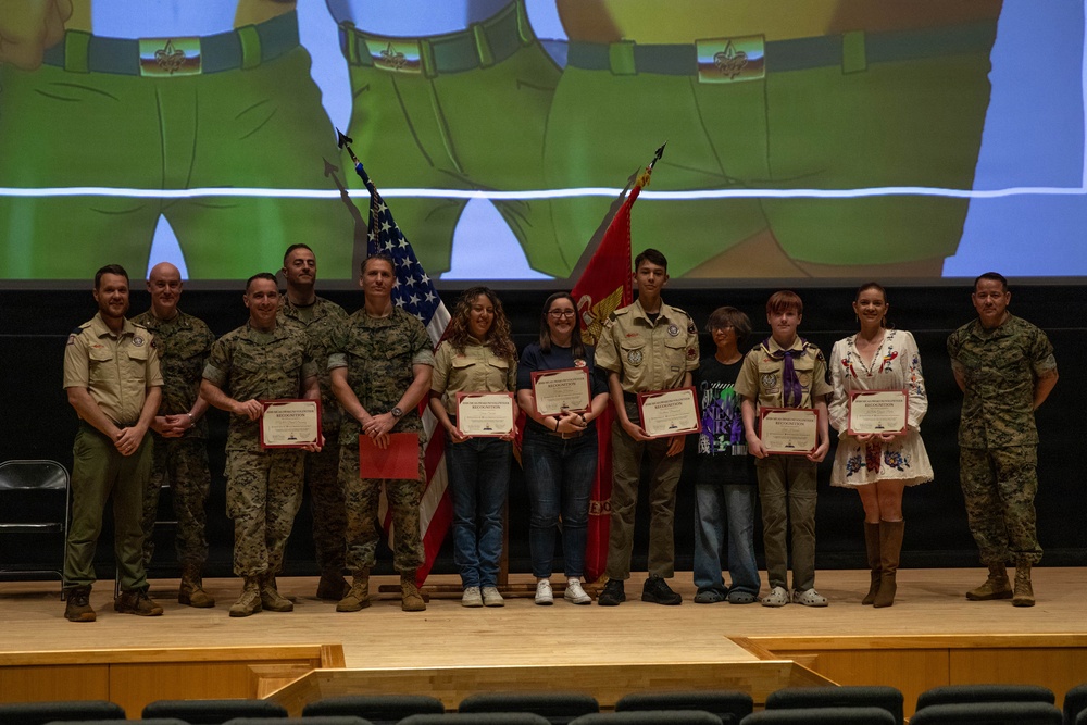MCAS Iwakuni volunteer recognition ceremony
