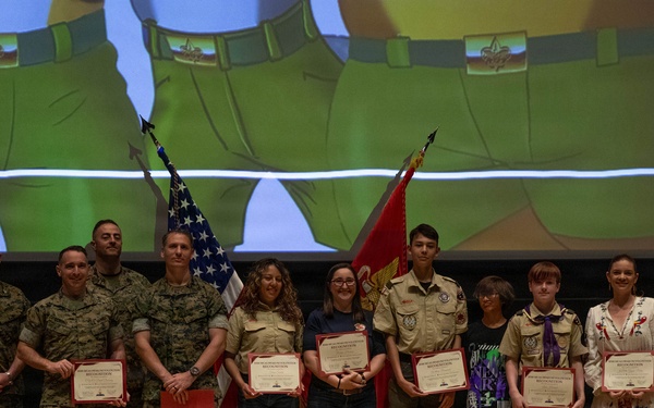 MCAS Iwakuni volunteer recognition ceremony
