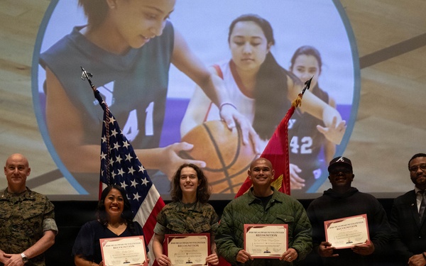 MCAS Iwakuni volunteer recognition ceremony