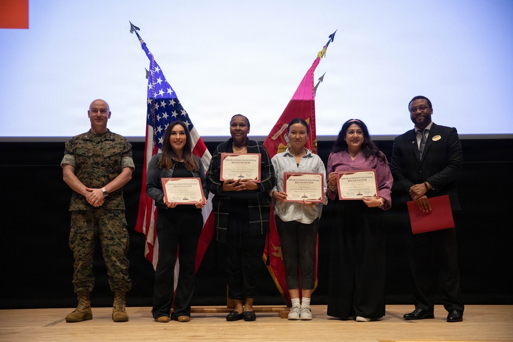 MCAS Iwakuni volunteer recognition ceremony